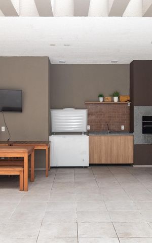 Apartamento para alugar com 38m², 2 quartos e sem vagaÁrea comum - Churrasqueira