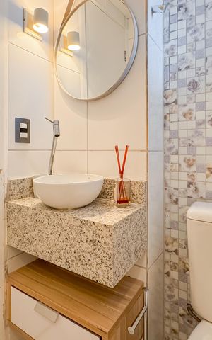 Apartamento à venda com 105m², 3 quartos e 1 vaga Apartamento à venda com 105m², 3 quartos e 1 vagaLavabo