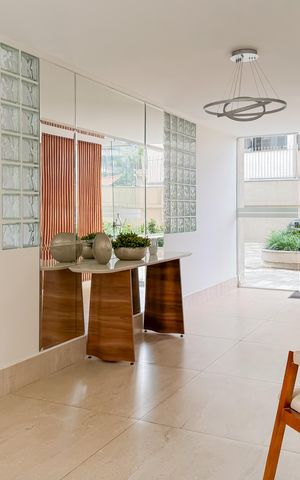 Apartamento à venda com 105m², 3 quartos e 1 vaga Apartamento à venda com 105m², 3 quartos e 1 vagaHall social