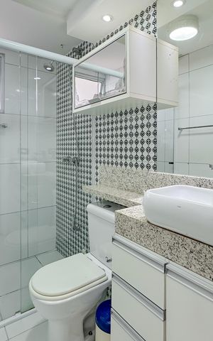 Apartamento à venda com 105m², 3 quartos e 1 vaga Apartamento à venda com 105m², 3 quartos e 1 vagaBanheiro Corredor