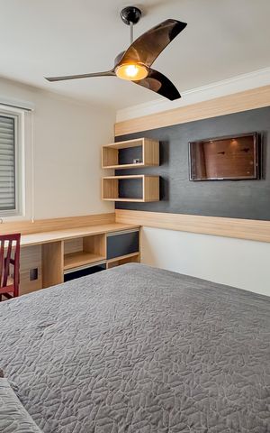 Apartamento à venda com 105m², 3 quartos e 1 vaga Apartamento à venda com 105m², 3 quartos e 1 vagaQuarto 2