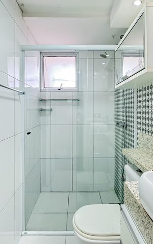 Apartamento à venda com 105m², 3 quartos e 1 vaga Apartamento à venda com 105m², 3 quartos e 1 vagaBanheiro Corredor