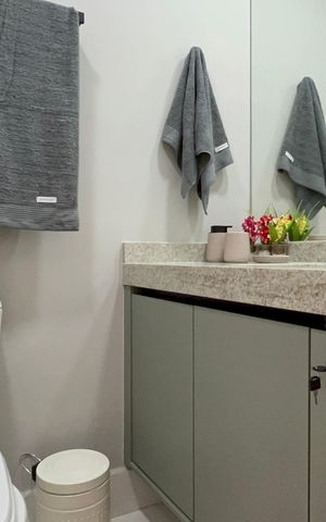 Studio à venda com 28m², 1 quarto e sem vaga Studio à venda com 28m², 1 quarto e sem vagaBanheiro