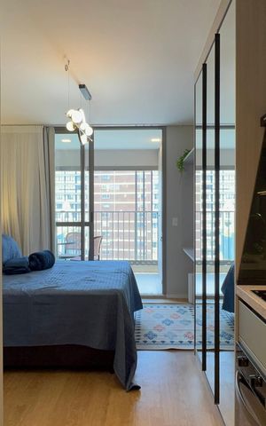 Studio à venda com 28m², 1 quarto e sem vaga Studio à venda com 28m², 1 quarto e sem vagaCozinha