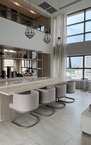 Studio à venda com 28m², 1 quarto e sem vaga Studio à venda com 28m², 1 quarto e sem vagaBar