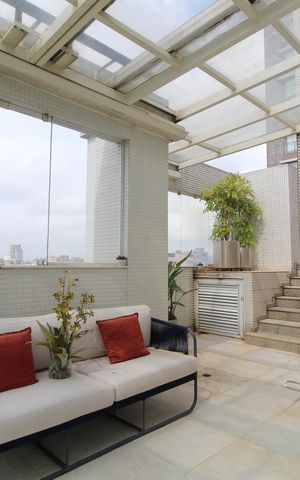 Apartamento à venda com 377m², 3 quartos e 6 vagasTerraço