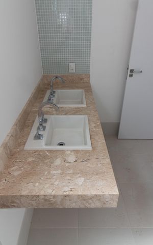 Apartamento para alugar com 134m², 3 quartos e 2 vagasBanheiro da Suíte