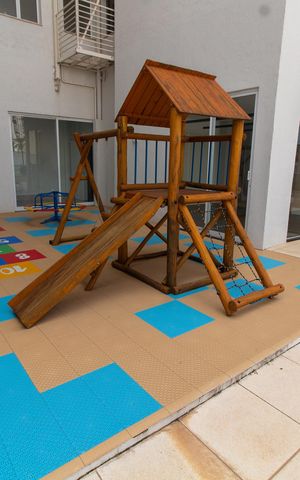 Apartamento para alugar com 134m², 3 quartos e 2 vagasÁREA COMUM - PLAYGROUND