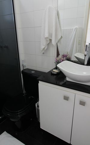 Apartamento à venda com 148m², 3 quartos e 2 vagasBanheiro da Suíte