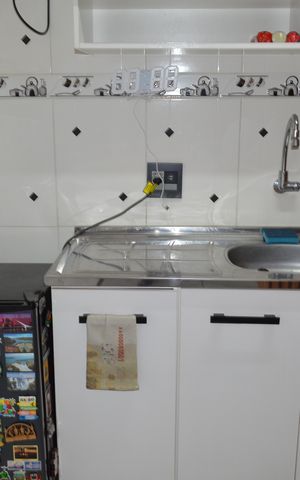 Apartamento à venda com 38m², 1 quarto e 1 vagaCozinha