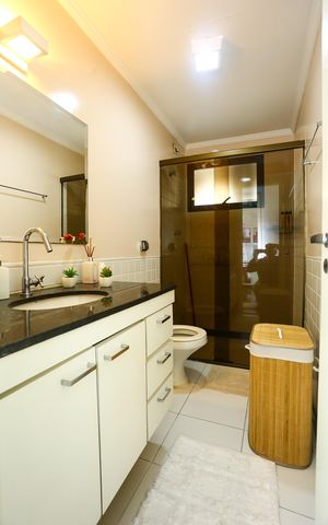 Apartamento à venda com 160m², 3 quartos e 2 vagasBanheiro