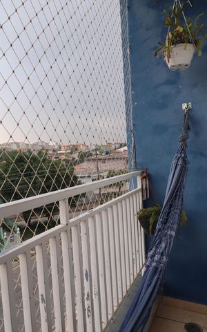 Apartamento à venda com 120m², 2 quartos e 1 vagaVaranda do Quarto 1