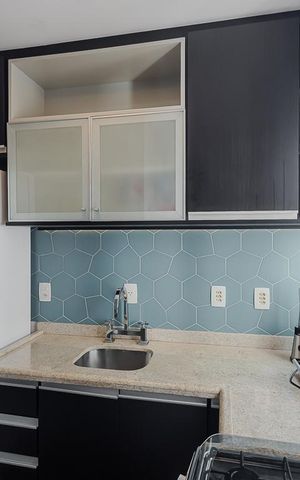 Apartamento à venda com 74m², 2 quartos e 2 vagasCozinha