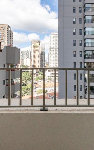 Studio para alugar com 22m², 1 quarto e sem vaga Studio para alugar com 22m², 1 quarto e sem vagaVaranda