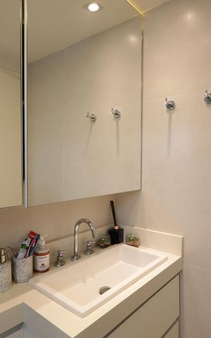 Apartamento para alugar com 60m², 1 quarto e 1 vagaBanheiro da Suíte