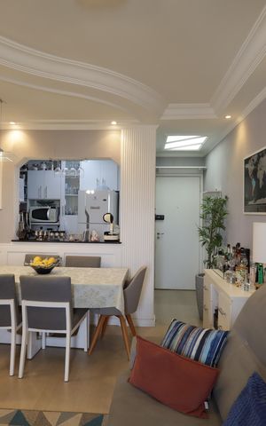 Apartamento para alugar com 60m², 1 quarto e 1 vagaSala
