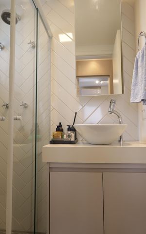 Apartamento para alugar com 60m², 1 quarto e 1 vagaBanheiro