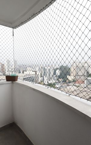 Apartamento para alugar com 60m², 1 quarto e 1 vagaVaranda da suíte
