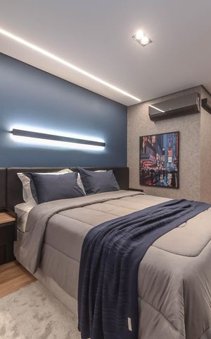 Studio à venda com 33m², 1 quarto e 1 vaga Studio à venda com 33m², 1 quarto e 1 vagaQuarto
