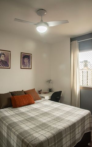 Apartamento à venda com 91m², 3 quartos e 2 vagasQuarto 2