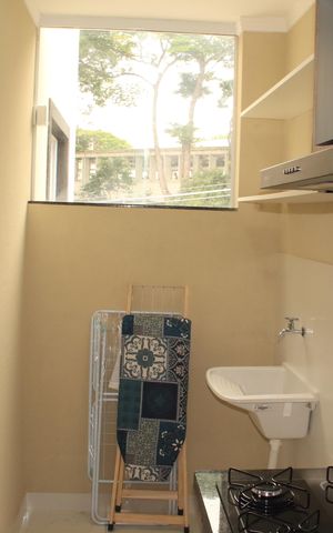 Apartamento para alugar com 30m², 1 quarto e sem vagaLavanderia
