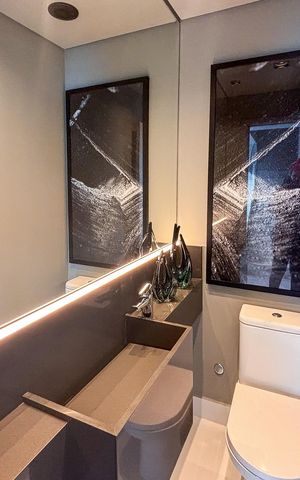 Apartamento à venda com 94m², 1 quarto e 1 vaga Apartamento à venda com 94m², 1 quarto e 1 vagaLavabo