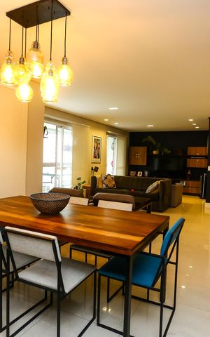 Apartamento à venda com 163m², 3 quartos e 3 vagas Apartamento à venda com 163m², 3 quartos e 3 vagasSala