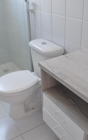 Apartamento à venda com 57m², 2 quartos e 1 vagaBanheiro