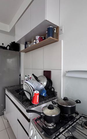 Apartamento à venda com 51m², 2 quartos e sem vagaCozinha e Área de Serviço