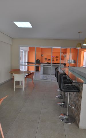 Apartamento à venda com 33m², 1 quarto e 1 vagaÁrea comum - Salão de festas