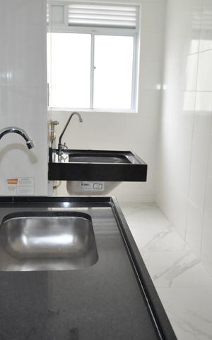 Apartamento à venda com 40m², 2 quartos e sem vagaSala/Cozinha