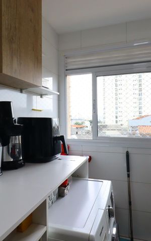 Apartamento à venda com 58m², 2 quartos e 1 vagaÁrea de Serviço