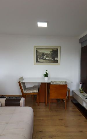 Apartamento à venda com 58m², 2 quartos e 1 vagaSala