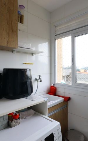 Apartamento à venda com 58m², 2 quartos e 1 vagaÁrea de Serviço