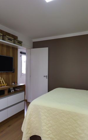 Apartamento à venda com 58m², 2 quartos e 1 vagaSuíte
