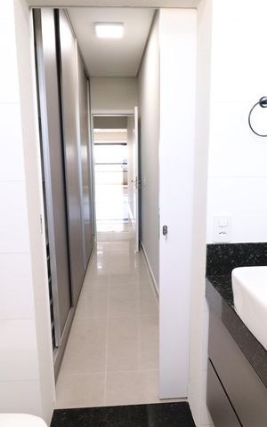 Apartamento para alugar com 110m², 3 quartos e 2 vagasBanheiro do Quarto 3