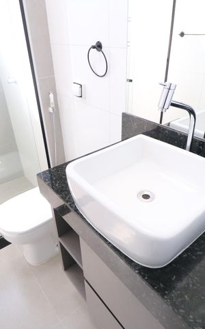 Apartamento para alugar com 110m², 3 quartos e 2 vagasBanheiro Social