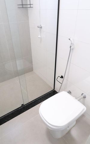 Apartamento para alugar com 110m², 3 quartos e 2 vagasBanheiro do Quarto 3