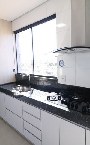 Apartamento para alugar com 110m², 3 quartos e 2 vagasCozinha