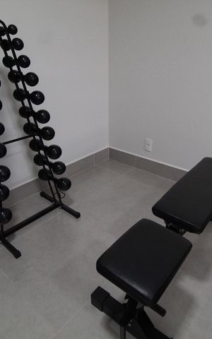 Apartamento para alugar com 110m², 3 quartos e 2 vagasÁrea comum - Academia