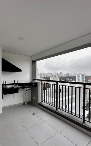 Apartamento à venda com 51m², 1 quarto e 1 vagaVaranda