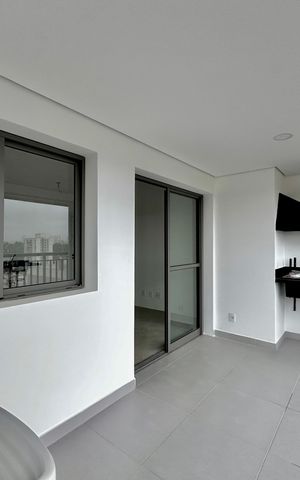 Apartamento à venda com 51m², 1 quarto e 1 vagaVaranda