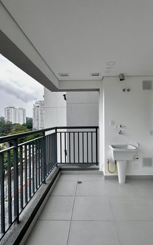 Apartamento à venda com 51m², 1 quarto e 1 vagaVaranda