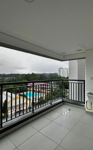 Apartamento à venda com 51m², 1 quarto e 1 vagaVaranda