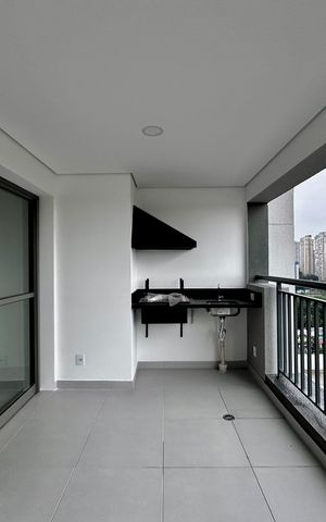 Apartamento à venda com 51m², 1 quarto e 1 vagaVaranda