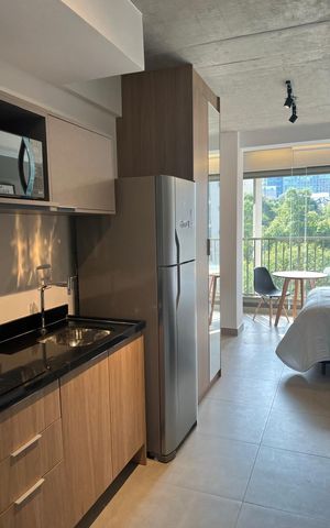 Apartamento à venda com 25m², 1 quarto e sem vaga Apartamento à venda com 25m², 1 quarto e sem vagaCozinha