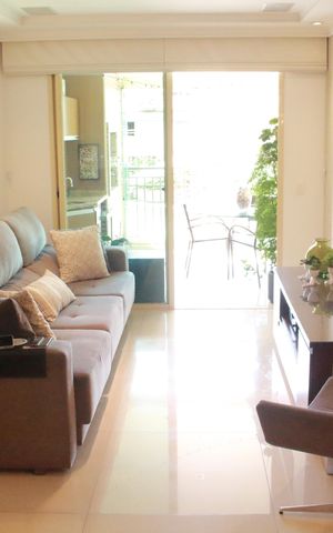 Apartamento à venda com 126m², 3 quartos e 3 vagasSala