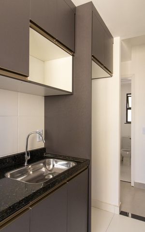 Apartamento à venda com 51m², 1 quarto e 1 vaga Apartamento à venda com 51m², 1 quarto e 1 vagaCozinha