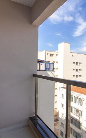 Apartamento à venda com 51m², 1 quarto e 1 vaga Apartamento à venda com 51m², 1 quarto e 1 vagaVaranda da Sala