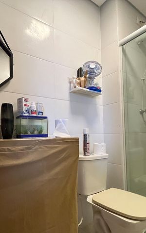 Apartamento para alugar com 65m², 2 quartos e 1 vagaBanheiro